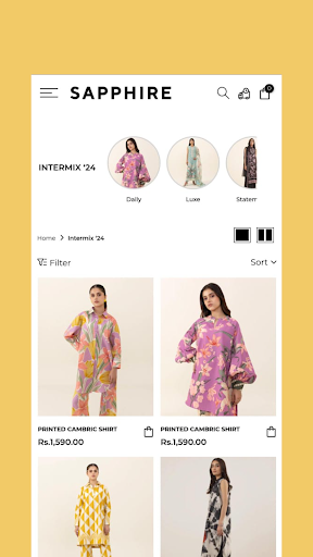 Sapphire Online Shopping ekran görüntüsü