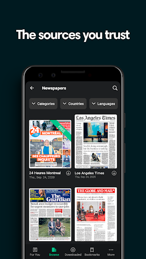 PressReader (preinstalled) ekran görüntüsü