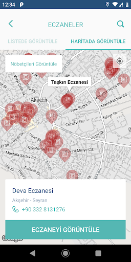 Konya Şehir Hastanesi ekran görüntüsü