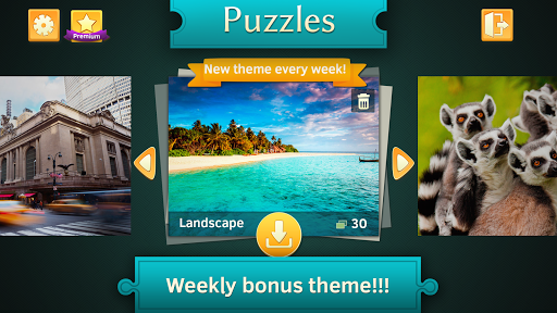 Landscape Jigsaw Puzzles ekran görüntüsü