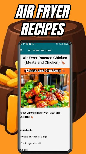 Air Fryer Recipes ekran görüntüsü