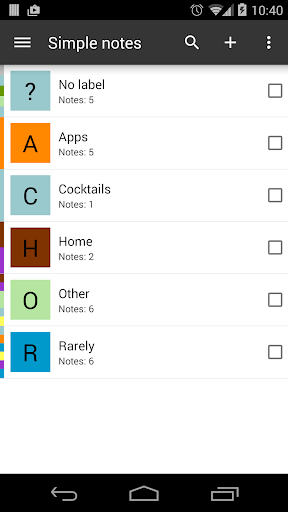 MobiNotes ekran görüntüsü