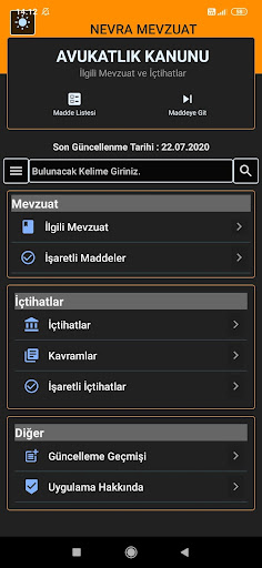Avukatlık Kanunu ekran görüntüsü