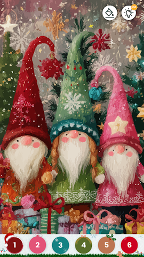 Oil Painting Coloring Book ekran görüntüsü