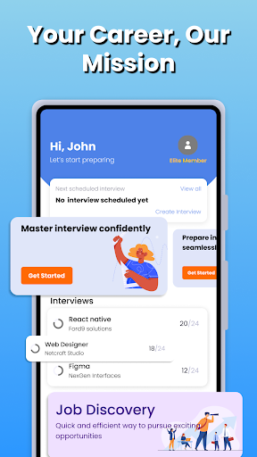 AI Job Interview Preparation ekran görüntüsü