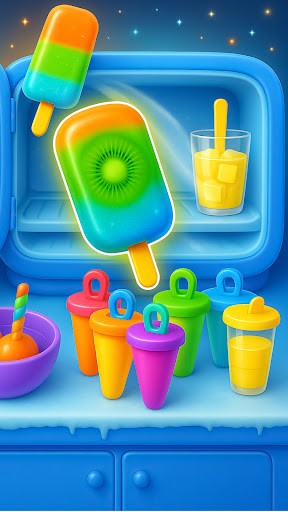 Ice Candy - Cup Cake Games ekran görüntüsü