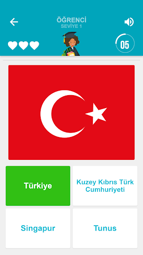 Ülke Bayraklarını Tahmin Et ekran görüntüsü