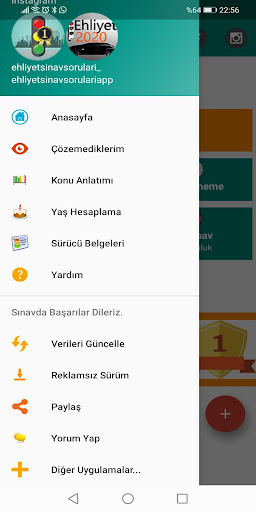 Ehliyet Çıkmış Sorular 2025Pro ekran görüntüsü