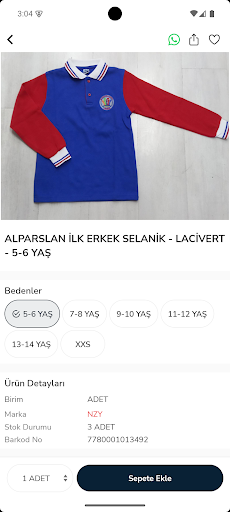 Başak Çocuk Giyim ekran görüntüsü