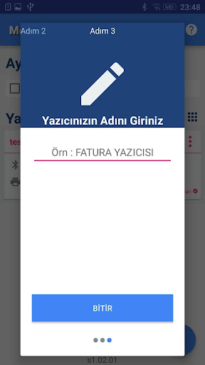 AKINSOFT Mobil Printer ekran görüntüsü