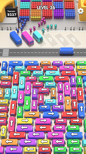 Color Traffic: Car Parking Jam ekran görüntüsü
