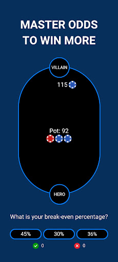 Poker Trainer - Learn poker ekran görüntüsü