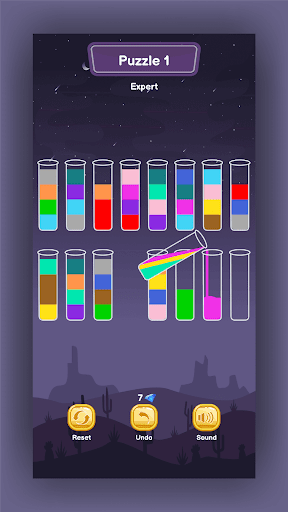 Water Sort - Water Color Sort ekran görüntüsü