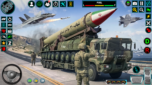 US Military Truck Cargo Game ekran görüntüsü