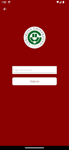 ÇÜ-SOS Acil Yardım Sistemi ekran görüntüsü