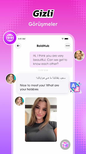 BoldHub: Canlı Sohbet&Arkadaş ekran görüntüsü