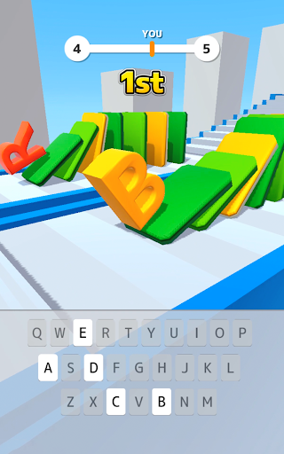 Type Spin: alphabet run game ekran görüntüsü