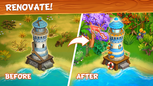 Farm Island - Family Journey ekran görüntüsü
