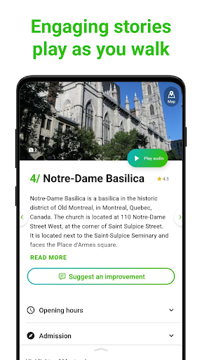 Montreal Tour Guide:SmartGuide ekran görüntüsü