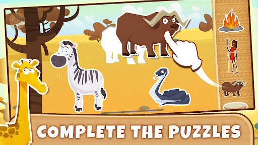 Africa Animals Games for Kids ekran görüntüsü