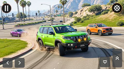 Offroad Prado araba sürüşü 3D ekran görüntüsü