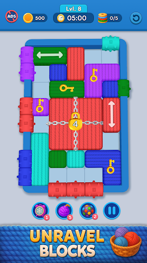 Thread Color Block Jam ekran görüntüsü