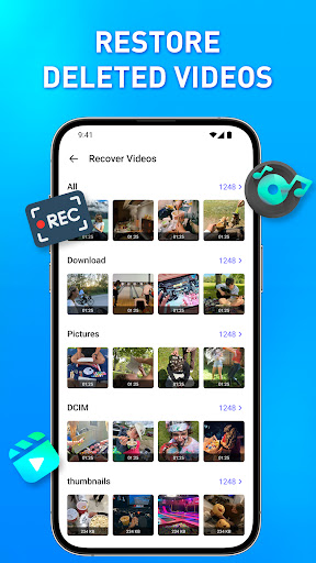 File Recovery, Restore Message ekran görüntüsü