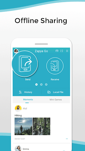 Zapya Go - Share File with Tho ekran görüntüsü