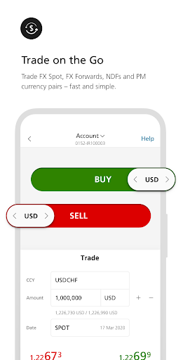 UBS Neo FX ekran görüntüsü