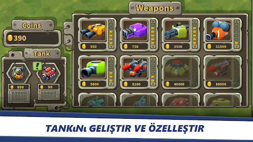 Awesome Tanks ekran görüntüsü