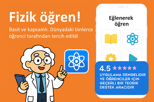 Fizik ve Oyunları Öğren ekran görüntüsü