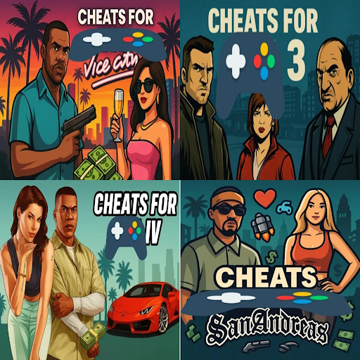 Cheats for all gta ekran görüntüsü