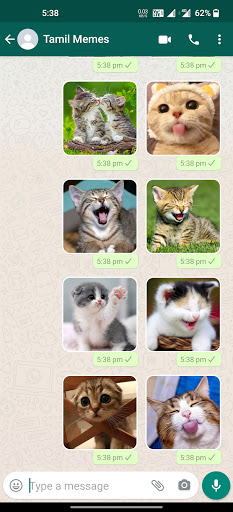 Cat Stickers | WAStickerApps ekran görüntüsü