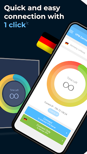 VPN Germany: unlimited VPN app ekran görüntüsü