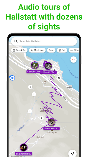 Hallstatt SmartGuide ekran görüntüsü