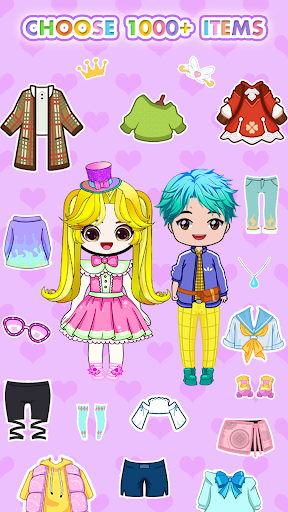 Chibi World: Doll Dress Up ekran görüntüsü