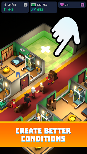 Idle Hotel Tycoon Empire ekran görüntüsü