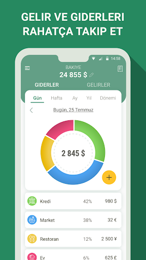 Maliye - para yönetimi, bütçe ekran görüntüsü