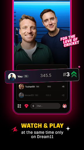 Dream11: Sports Watch Along ekran görüntüsü