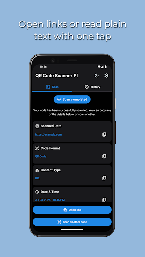Barcode Scanner & QR Reader PI ekran görüntüsü