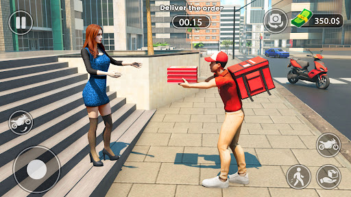 Urban Food Delivery Game ekran görüntüsü