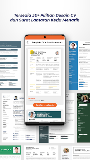 BikinCV : CV & Resume Maker ekran görüntüsü