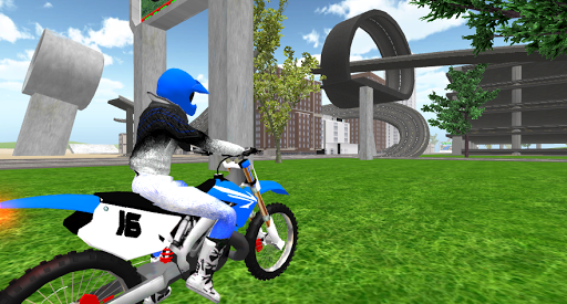 Stunt Motorbike Race 3D ekran görüntüsü