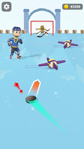 Frozen Arena: Ice Hockey Game ekran görüntüsü