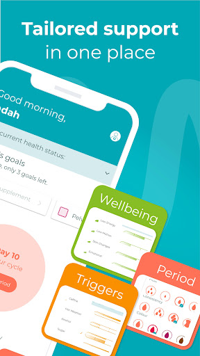 Health & Her App ekran görüntüsü