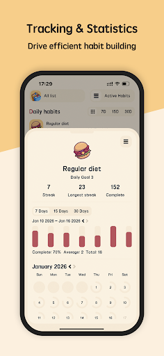 Meow Habits - Habit tracker ekran görüntüsü