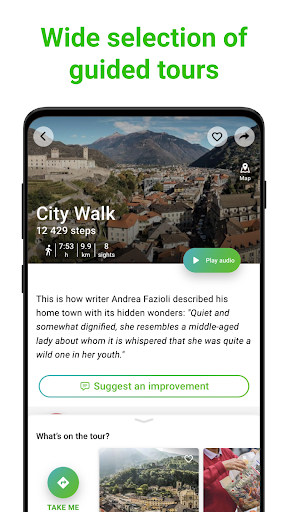 Bellinzona SmartGuide ekran görüntüsü