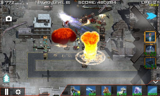 Global Defense: Zombie War ekran görüntüsü