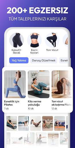Evde Pilates Egzersizi ekran görüntüsü