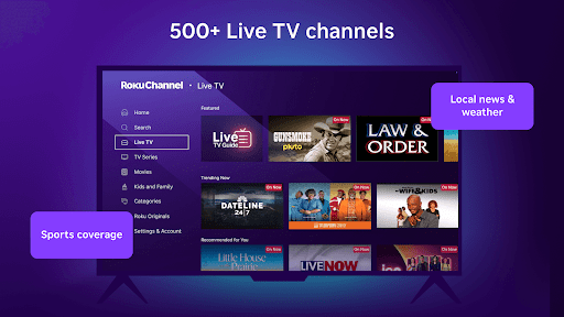 The Roku Channel ekran görüntüsü